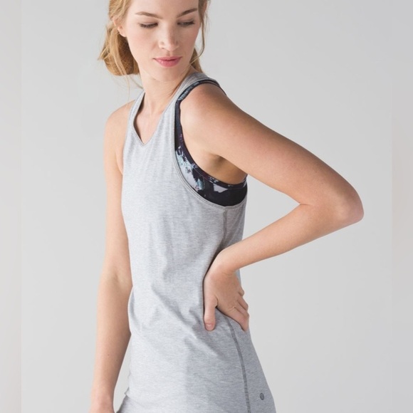 Lululemon Physically Fit Tank
Wee Stripe White Heathered Medium Grey​​ - Picture 2 of 9